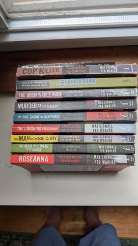 Martin beck book lot maj - beck,